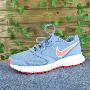 Nike Women's Downshifter 6 Sneaker Gray Fabric‎ Sz 7.5 Medium Gently Used 2025